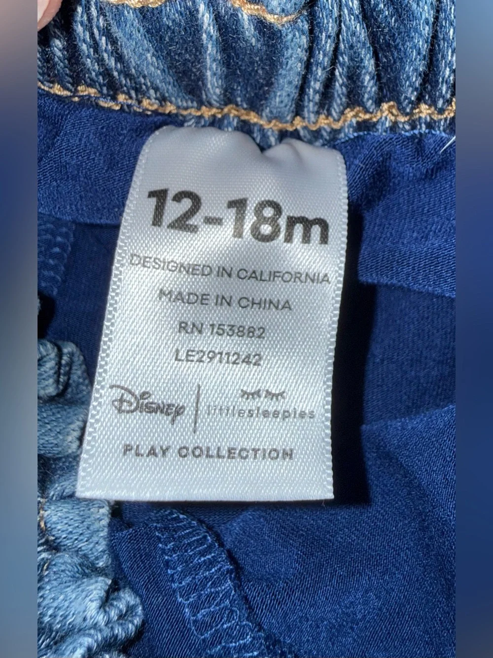 Little Sleepies playful denim